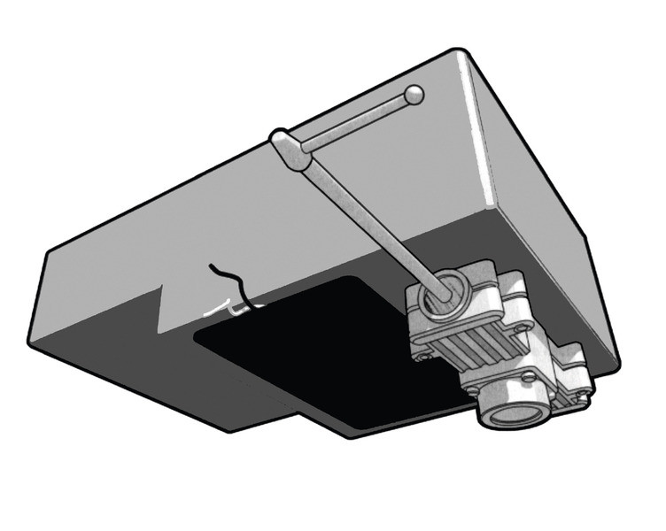 Widerstand für Grauwassertank 110L 58W