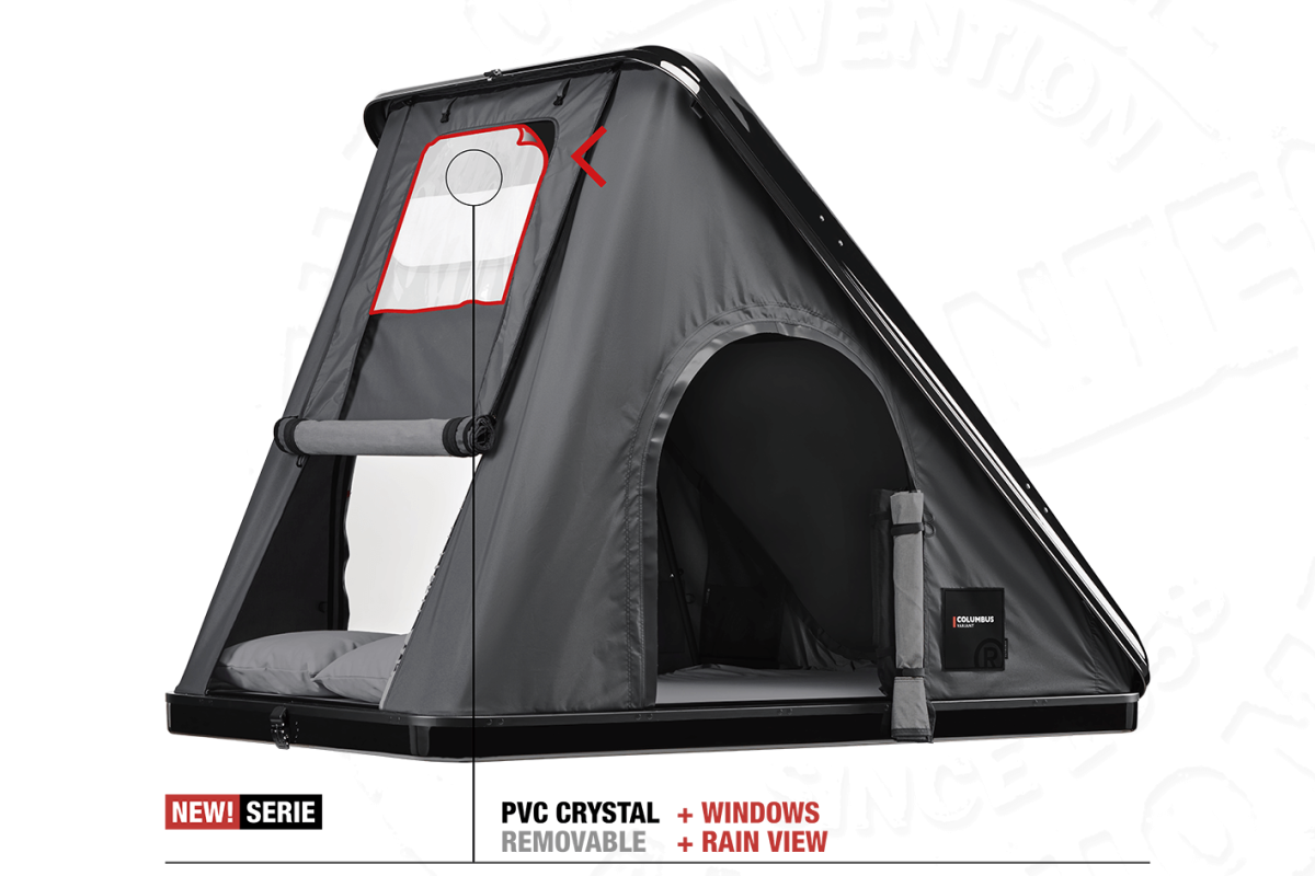 Dachzelt AUTOHOME Columbus Variant Medium Black Storm X-Long