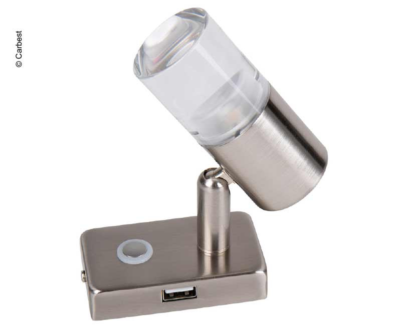 Spot led CARBEST 180 lumens amb presa USB 2.1A