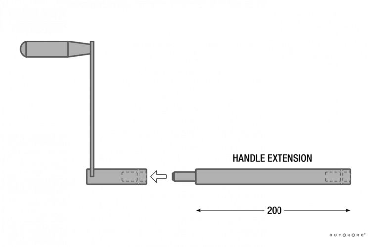 AUTOHOME Crank Extension