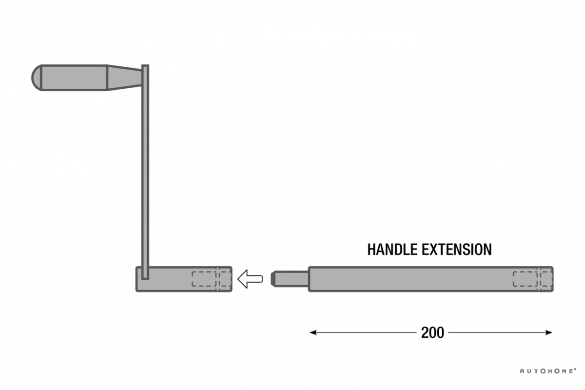 AUTOHOME Kurbelverlängerung