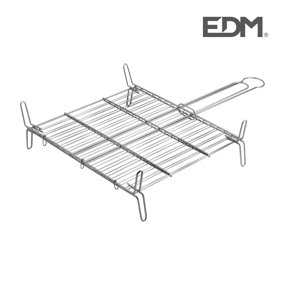 Grille double EDM chromée