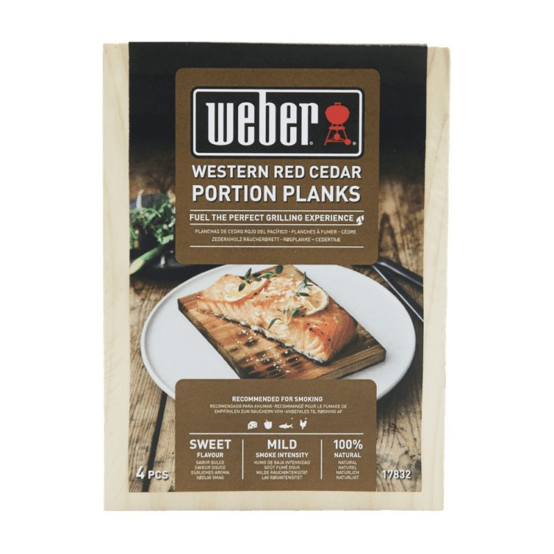 WEBER Räucherbretter aus Zedernholz