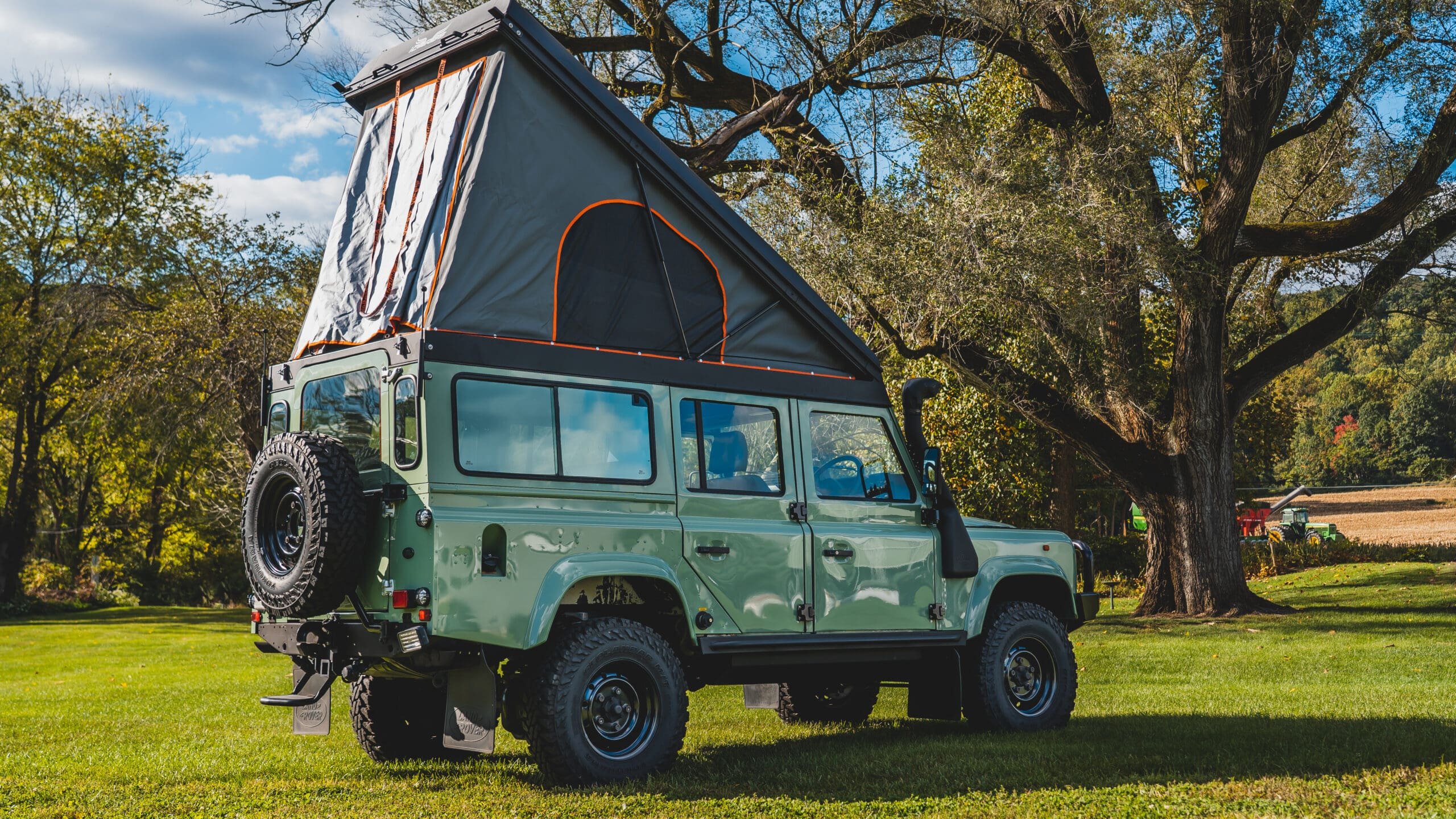 Sostre elevable ALU-CAB Icarus per a Land Rover Defender 110