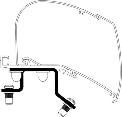 THULE 6300 Adapter for Renault Master / Opel Movano L3H2 from 2024