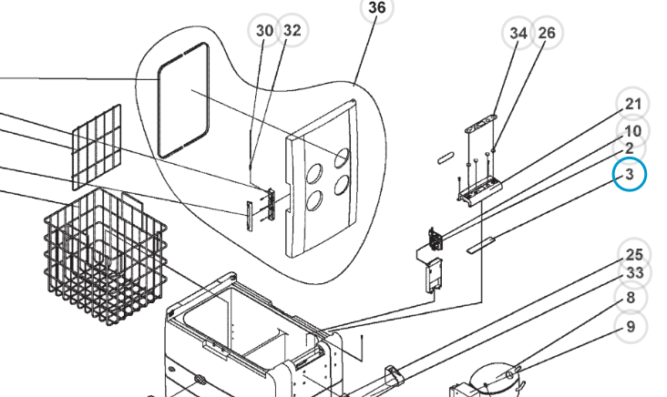 Electronic module DOMETIC CF/CDF