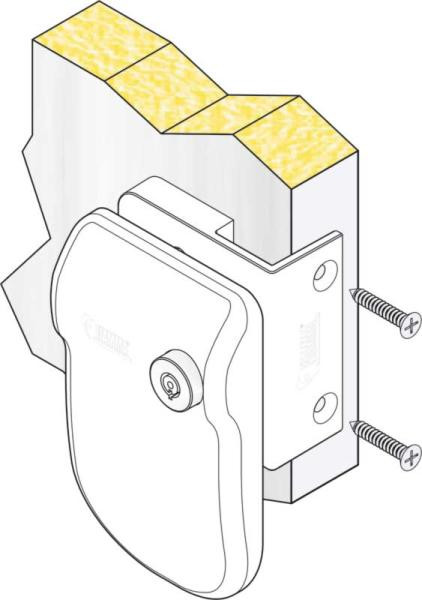 Türsicherung außen Safe door Frame FIAMMA, 3 Stück