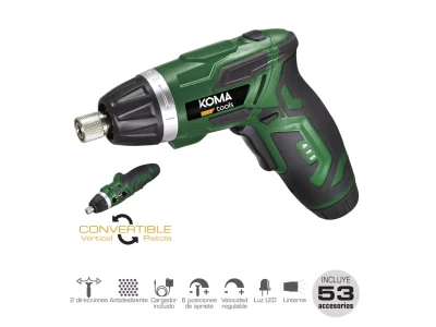 Kit atornillador recarregable 3,6 V