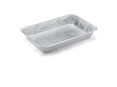 WEBER large aluminum tray 10 pieces