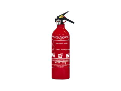 ABC Feuerlöscher 1kg mit Druckanzeige