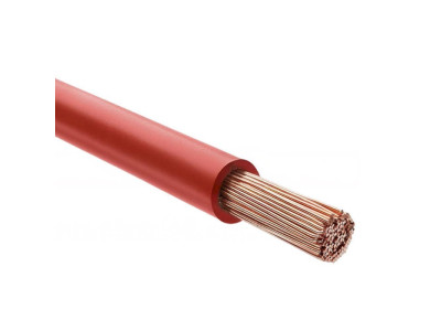 Red electrical cable from 2.5mm to 16mm (choose section)