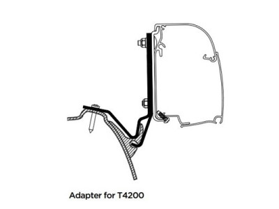 THULE 4200 adapter for Westfalia Kepler One/Five/Six