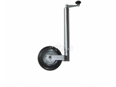 Jockey wheel with hard tire