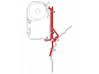 FIAMMA F45 VW T4 adapter