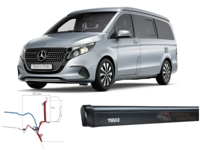 Pack store THULE 4200 black MB W447 Marco Polo
