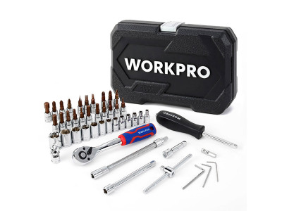 Caja de herramientas 46 piezas WORKPRO