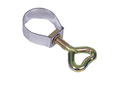 Abraçadera de tub amb palometa 24-26mm 5 unitats