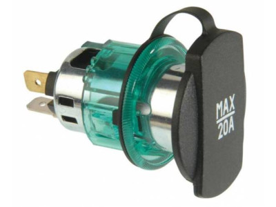 Prise 12V-20Ah encastrable