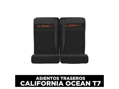 Housse de banquette arrière double GLASSY California Ocean T7 Phantom