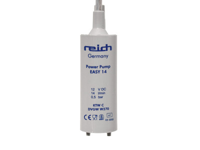 Bomba sumergible REICH EASY 14L/min 0,5 bar (12V)