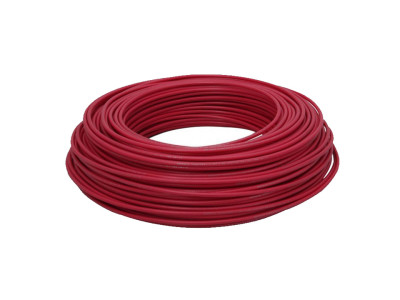 Red electrical cable between 2.5mm and 16mm (choose section)