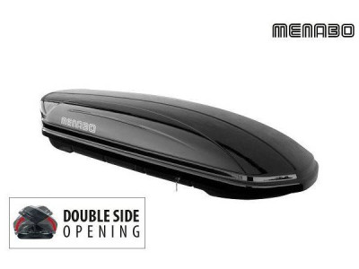 Roof box MENABO Mania 460 Duo black