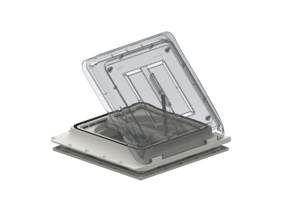 Skylight 40x40 FIAMMA Turbo-Vent Crystal