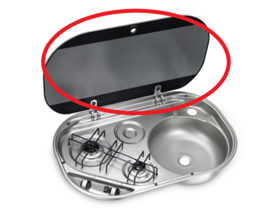 Repuesto tapa cocina DOMETIC MO8322/MO8303/M8323