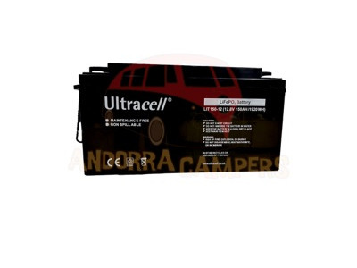 Lithium Battery 200Ah ULTRACELL LifePO4 12V