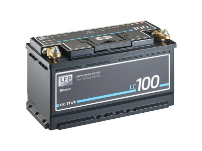 Lithium Batterie 100 Ah ECTIVE LC LiFePO4, Bluetooth