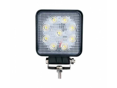 Luz de trabajo cuadrada de 9 LED 10V-30V 2025lm