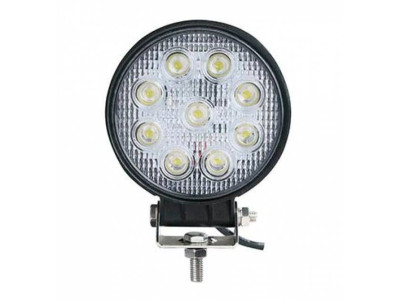 Lampe de travail ronde 9 LED 10V-30V 1700lm