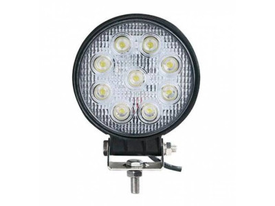 Luz de trabajo redonda de 9 LED 10V-30V 1700lm