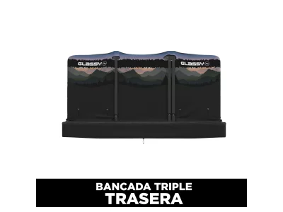 Funda bancada triple trasera GLASSY Mountains