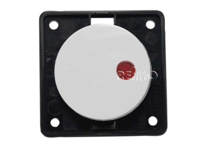 BERKER switch with red LED