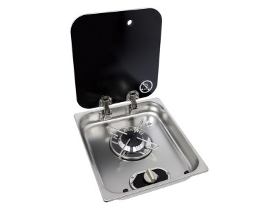 CARBEST 1 burner stove with lid