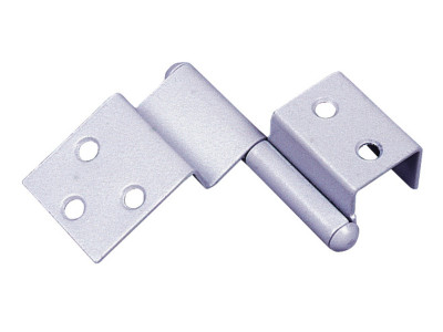 Charnières de meubles 2 pcs. gris clair