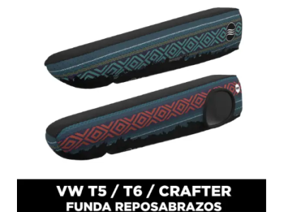 Funda recolzabraços GLASSY Fiji VW T5/Crafter