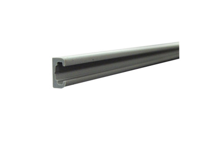 Plastic curtain rail c/grey 2.2mts