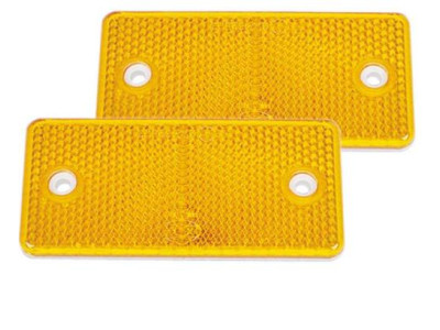 Rectangular reflector 94 x 44 mm