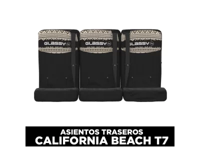 Funda bancada triple trasera GLASSY California Beach T7 Nordic