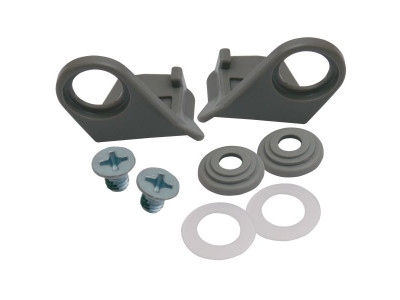 Complete door lock kit gray DOMETIC