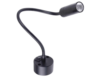 Carbest flexibler LED-Spot schwarz