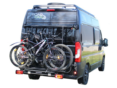 Bike Rack EUROCARRY Adventure 4 bikes for Ducato, Boxer, Jumper