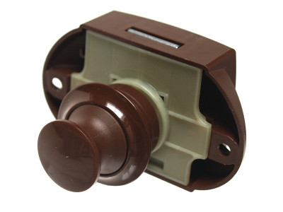 Push Lock closure (Available in several colors)