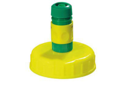 DIN96 cap with hose coupling