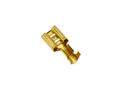 Female flat connectors, flat receptacles