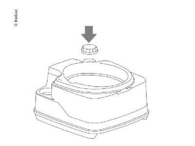 Tapa roscada per a Porta Potti Qube 145/165/335/345/365