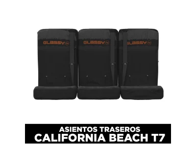 Funda bancada triple trasera GLASSY California Beach T7 Phantom