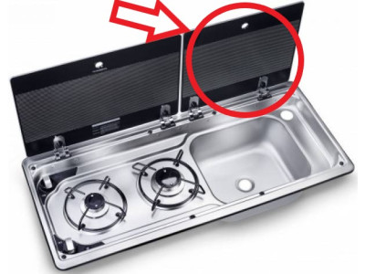 Recambio cristal derecho DOMETIC para cocina MO9722R